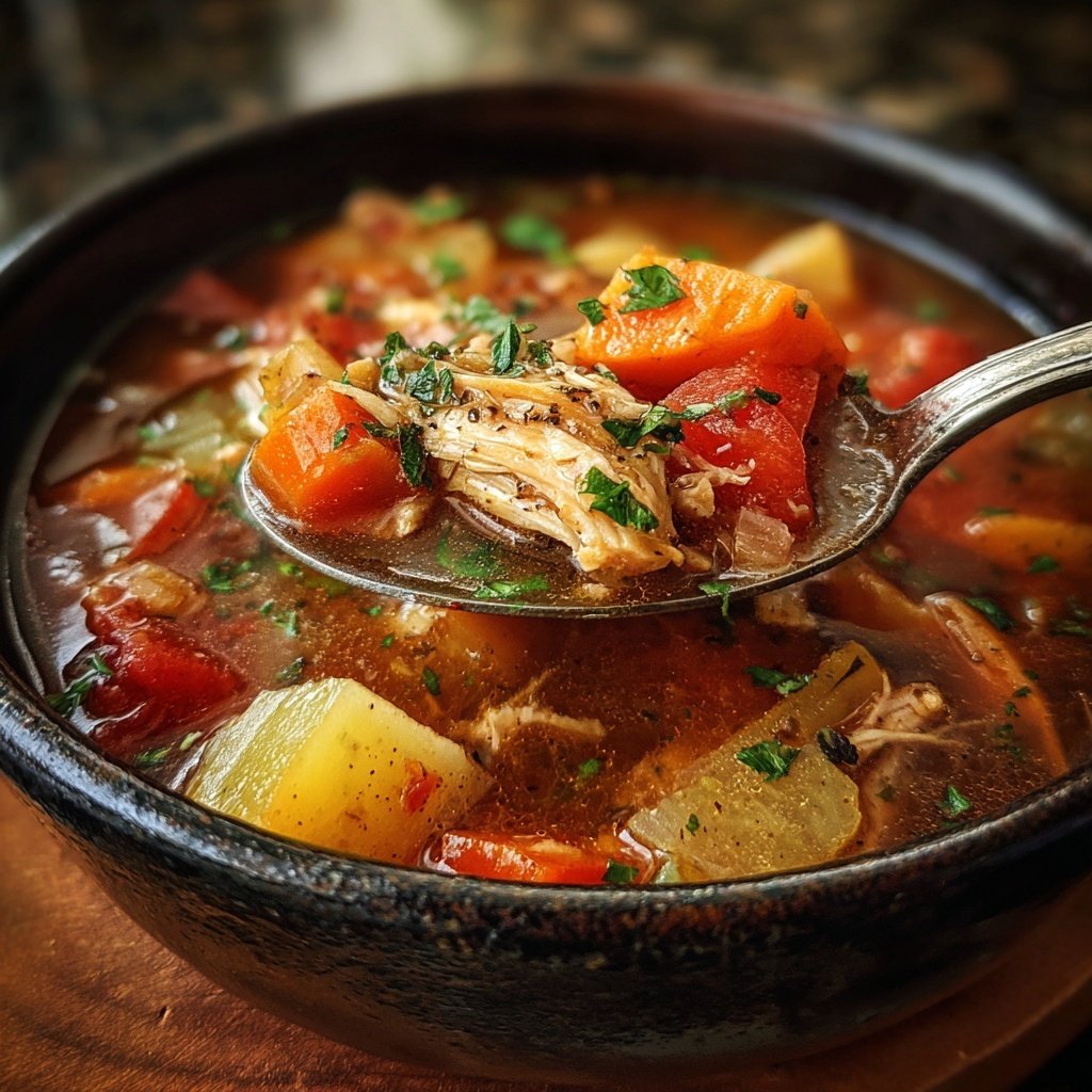 Slow Cooker Chicken Stew Recipe