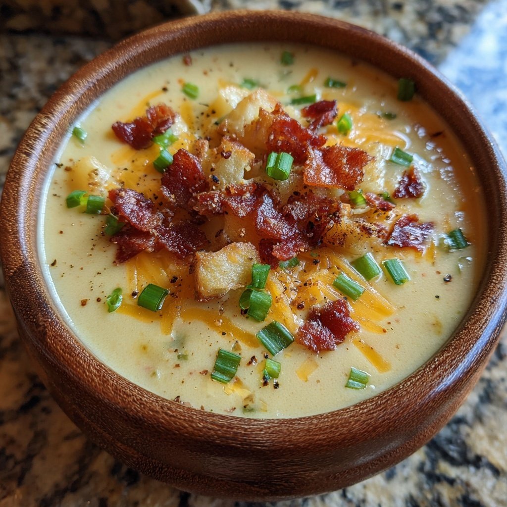 Easy Baked Potato Soup
