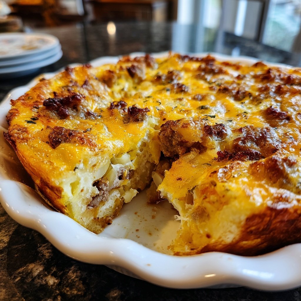 Breakfast Casserole with Potatoes - Follow for More